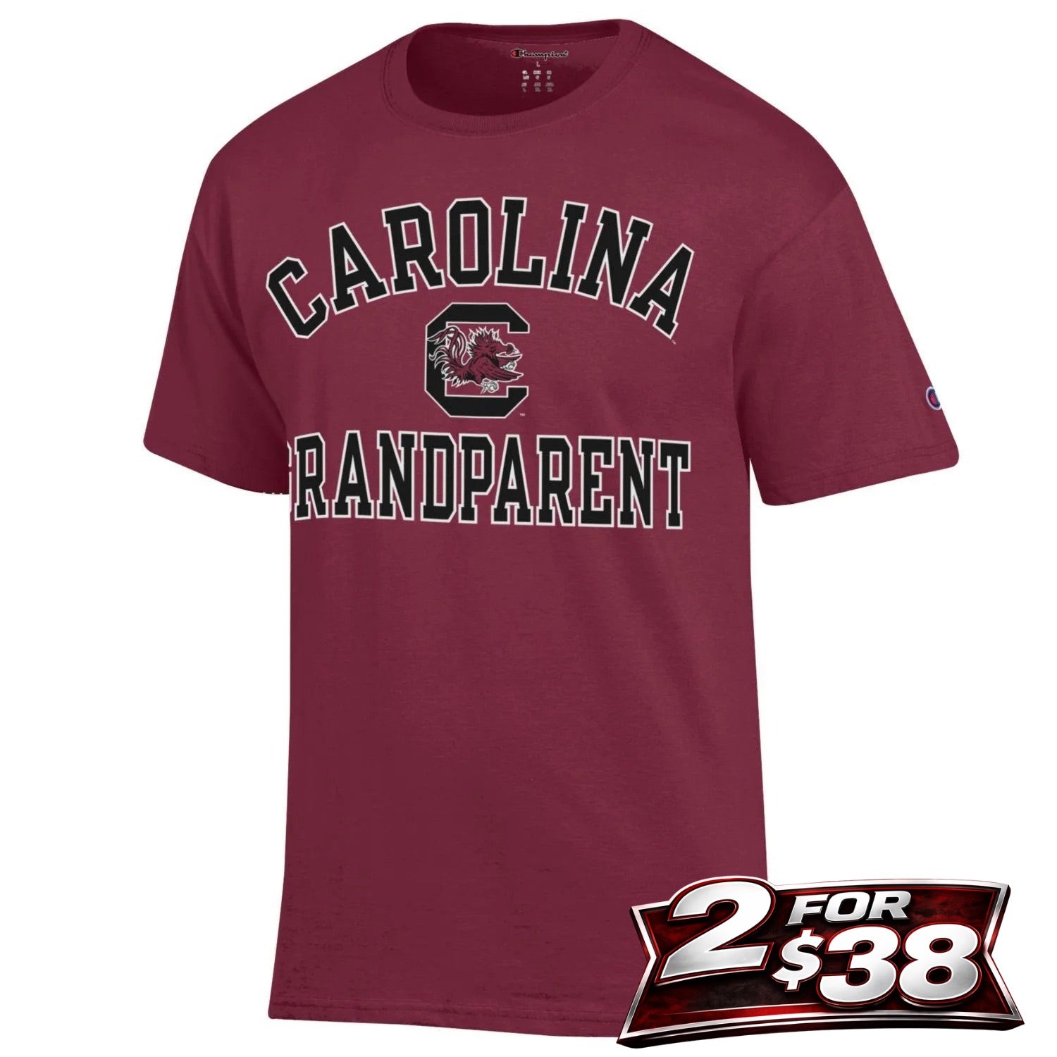 SOUTH CAROLINA GAMECOCKS GRANDPARENT T-SHIRT