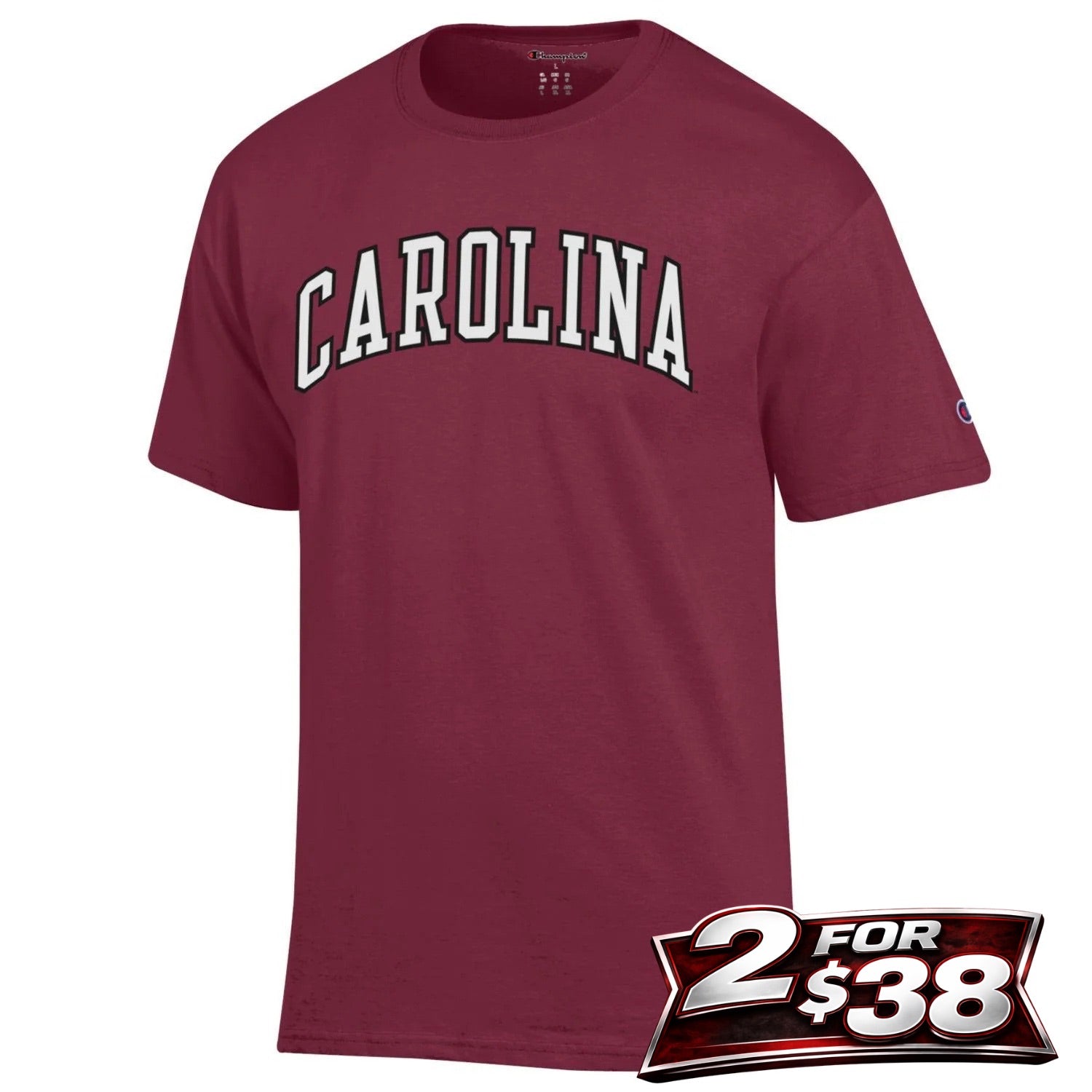 GARNET ARCH CAROLINA T-SHIRT