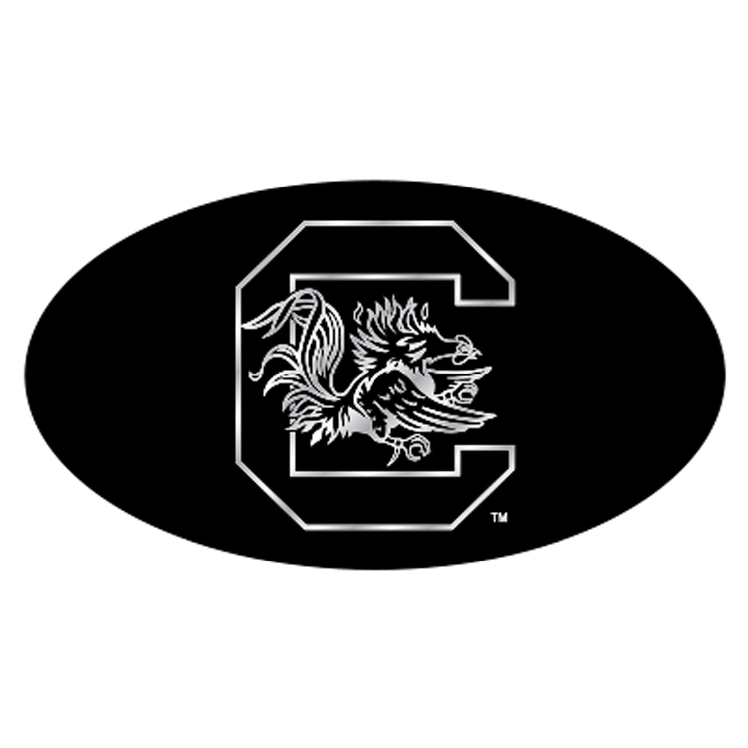 SOUTH CAROLINA BLACK BLOCK C HITCH COVER