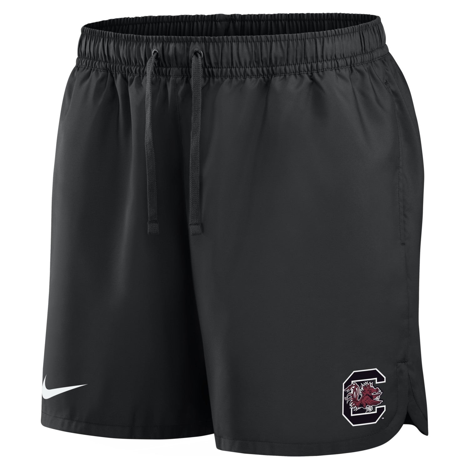 SOUTH CAROLINA GAMECOCKS BLACK BLOCK C NIKE FLOW SHORTS