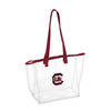 South Carolina Block C Clear Stadium Tote 12&quot;x5.75&quot;x11.75&quot;