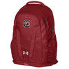 UNIVERSITY OF SOUTH CAROLINA GARNET HUSTLE 5.0 UNDER ARMOUR BACKPACK