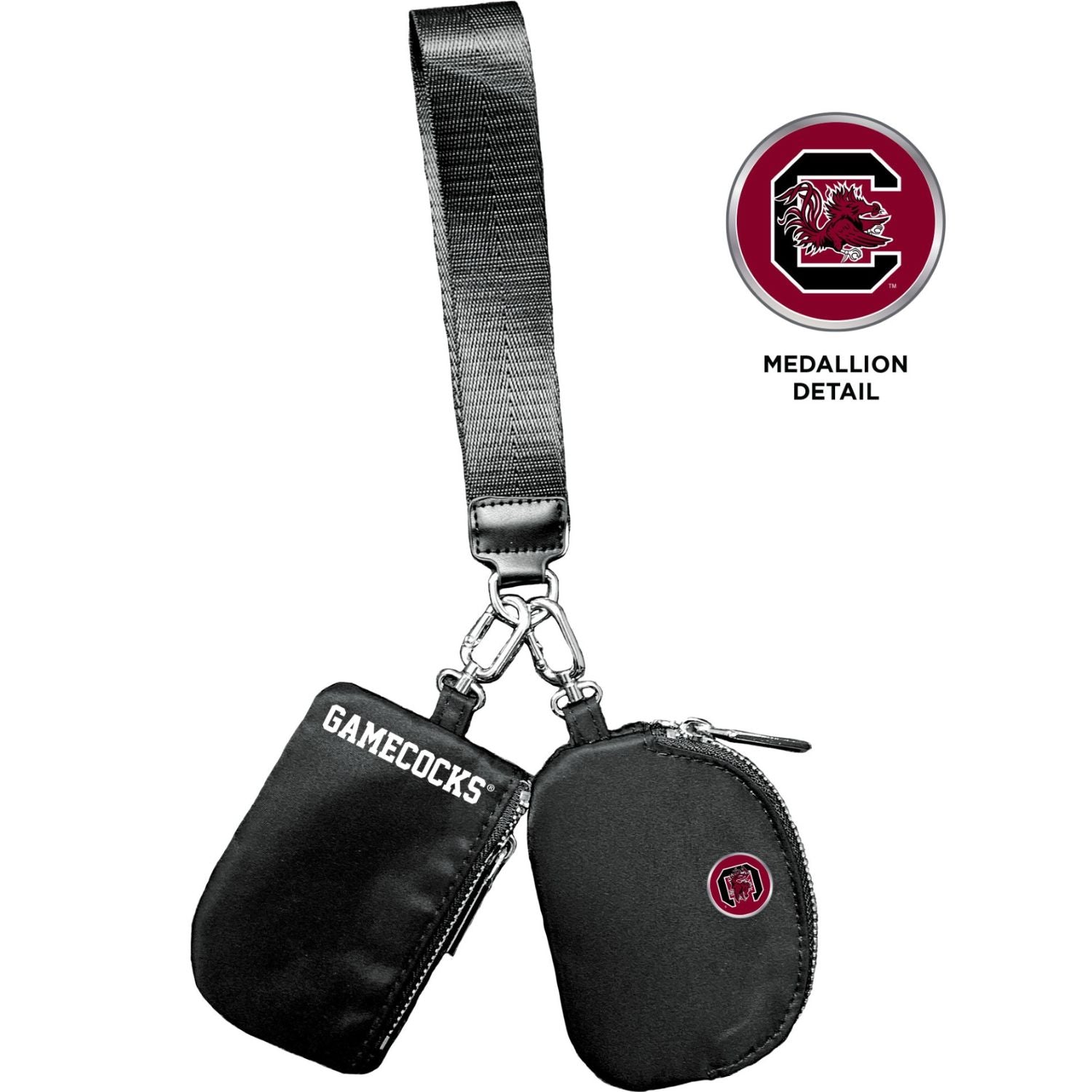 SOUTH CAROLINA GAMECOCKS BLACK WRSIT BAG