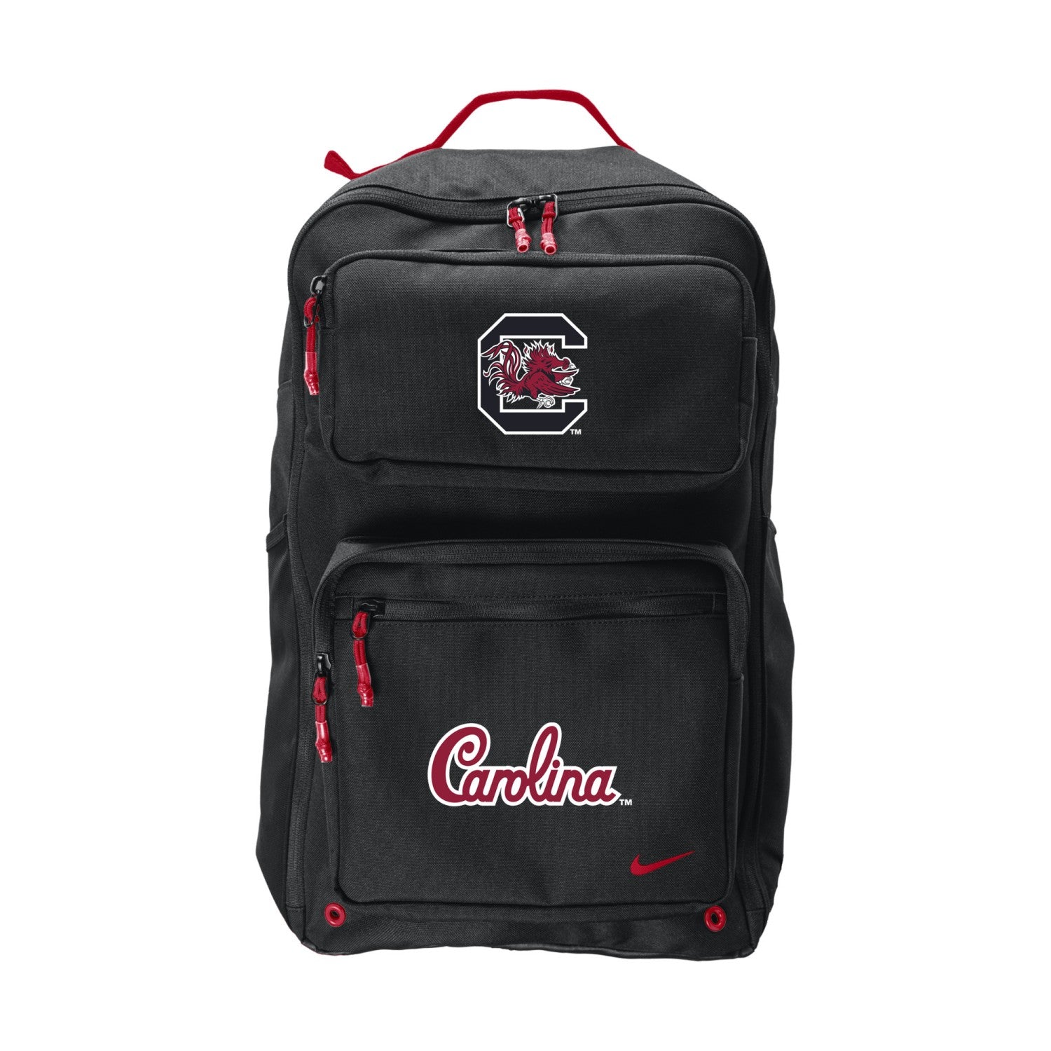 SOUTH CAROLINA GAMECOCKS BLACK NIKE SPEED BACKPACK