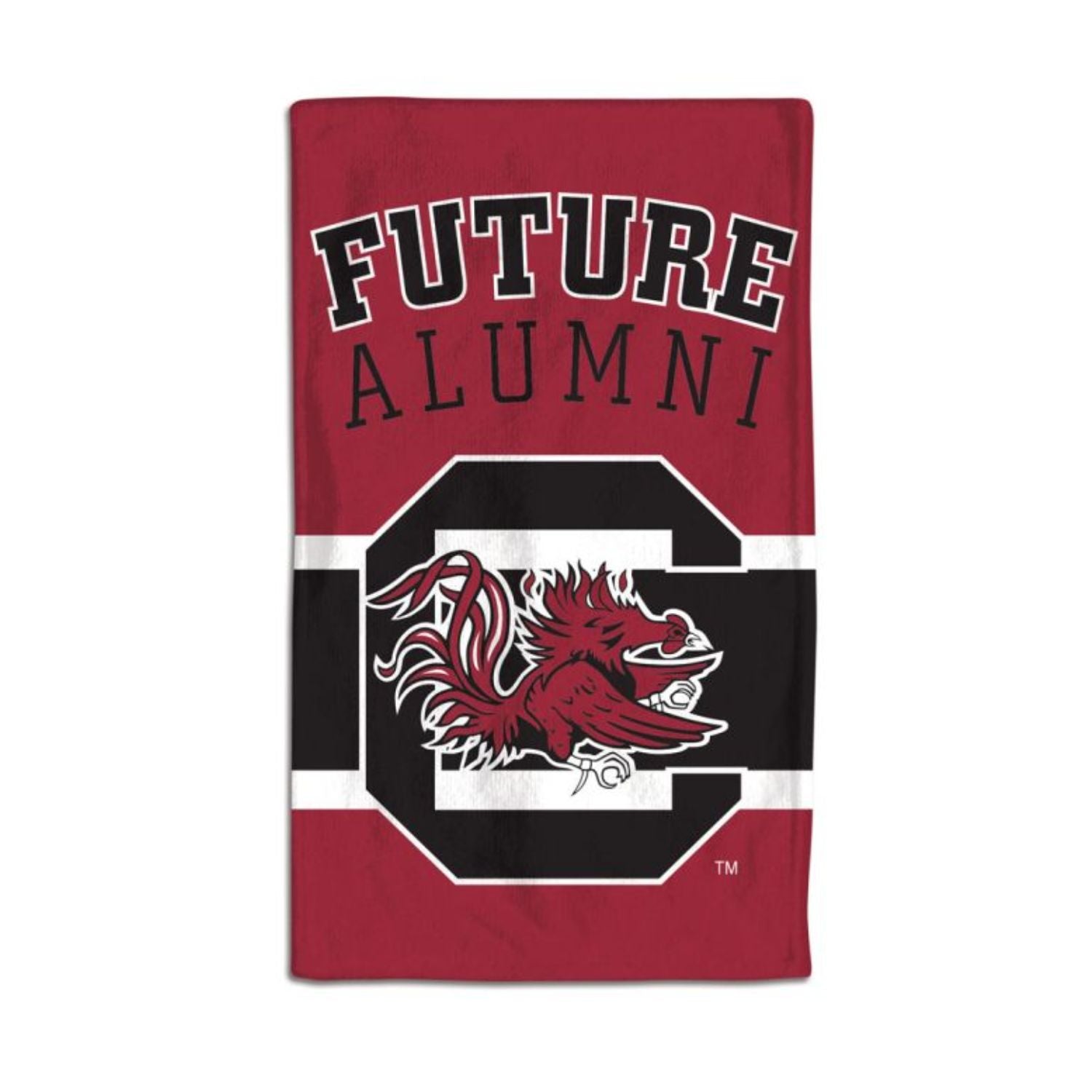 SOUTH CAROLINA GAMECOCKS GARNET BURP CLOTH