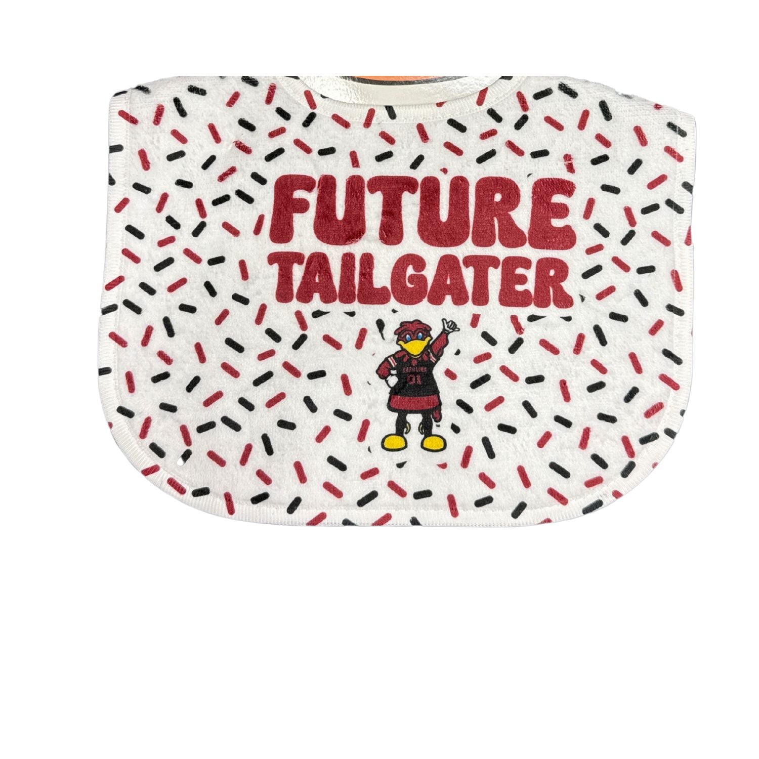 SOUTH CAROLINA GAMECOCKS CONFETTI BIB
