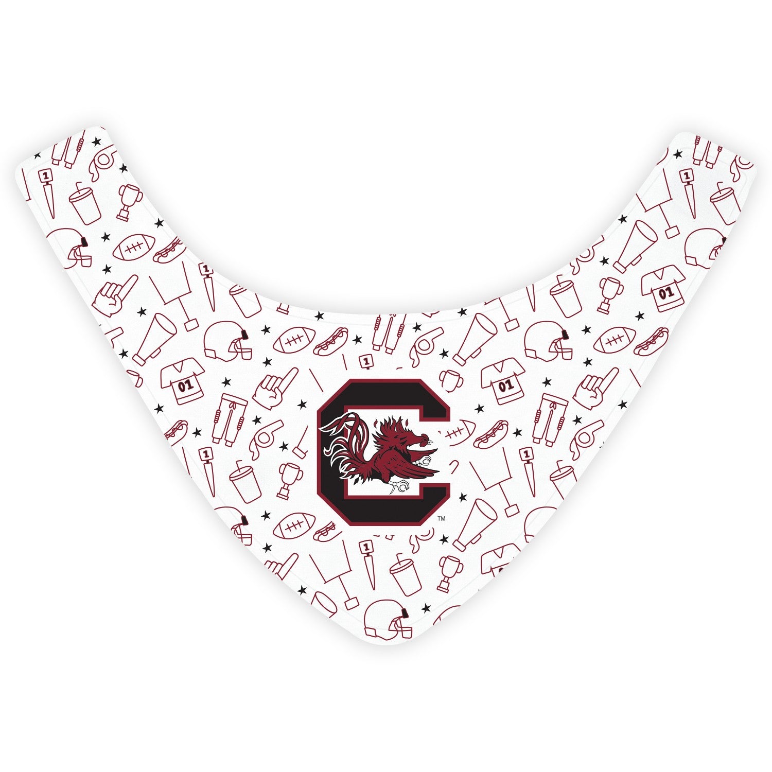 SOUTH CAROLINA GAMECOCKS ICON BANDANA BIB