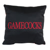 USC BLOCK C GARNET AND BLACK 16X16 DECO PILLOW