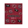 SOUTH CAROLINA GAMECOCKS HOMETOWN LOGOS FLEECE BLANKET