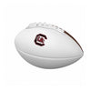 SOUTH CAROLINA GAMECOCKS WHITE MINI AUTOGRAPH FOOTBALL