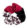 SOUTH CAROLINA GAMECOCKS COLOR BLOCK SCRUNCHIE