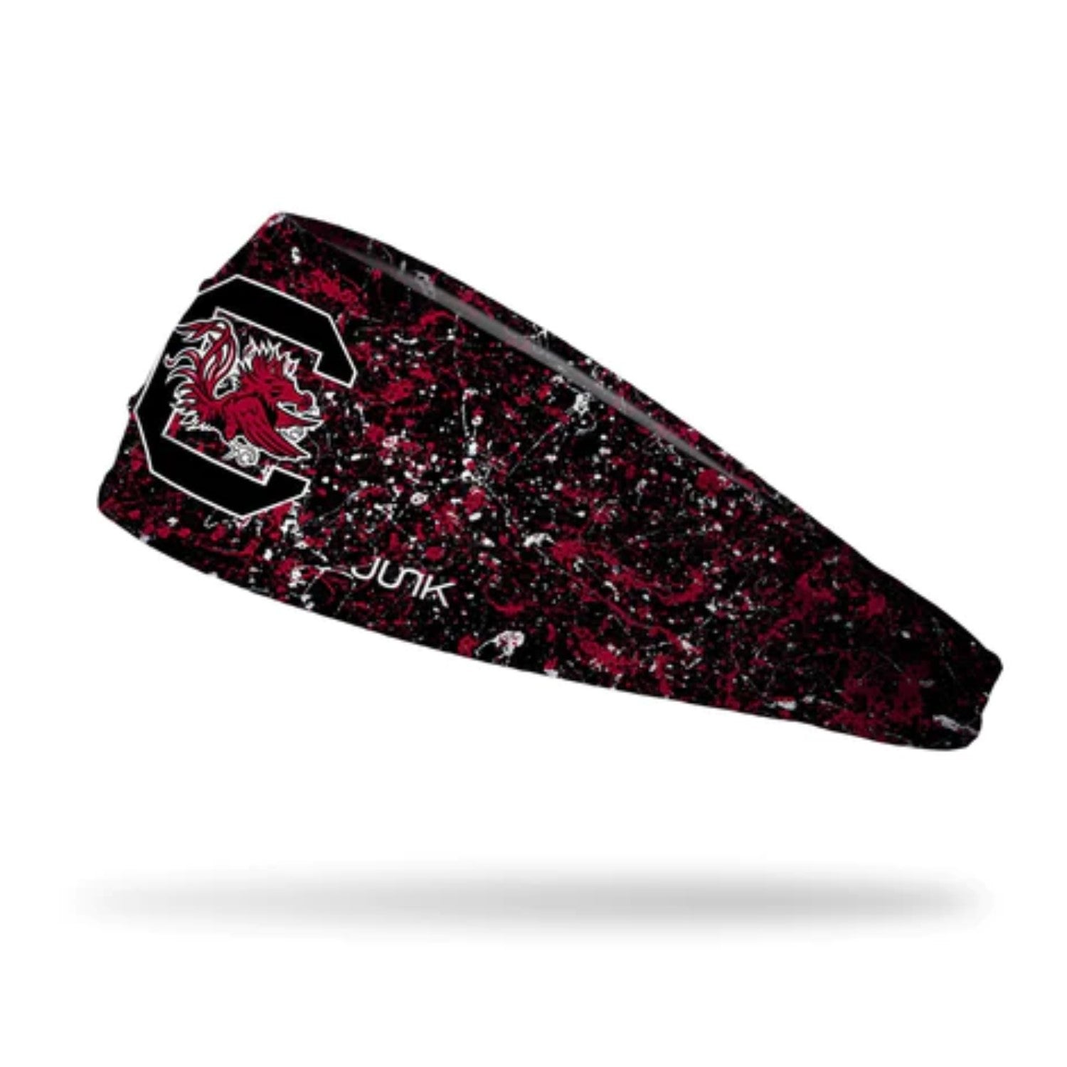 SOUTH CAROLINA GAMECOCKS BLACK SPLATTER HEADBAND