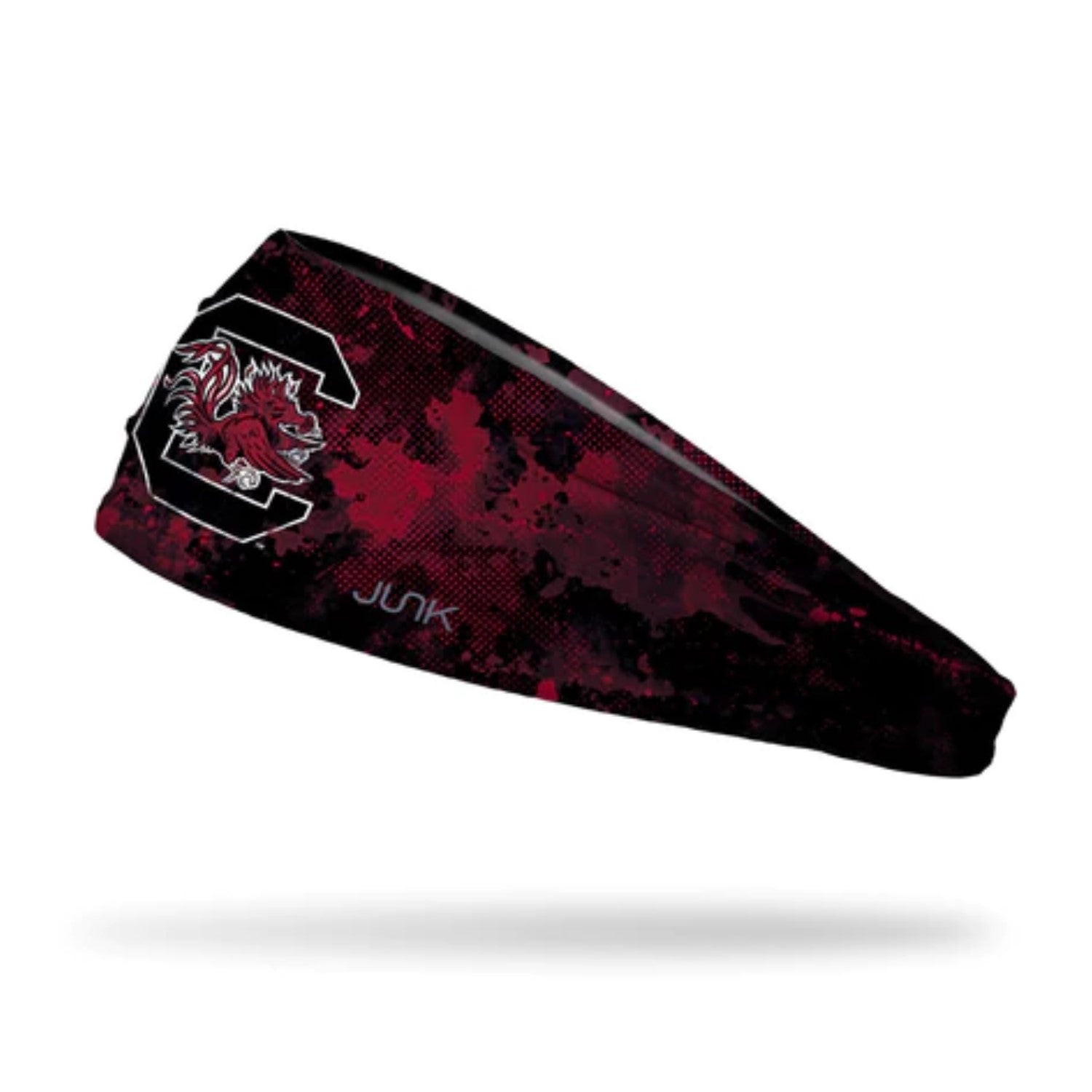 SOUTH CAROLINA GAMECOCKS BLACK GRUNGE HEADBAND