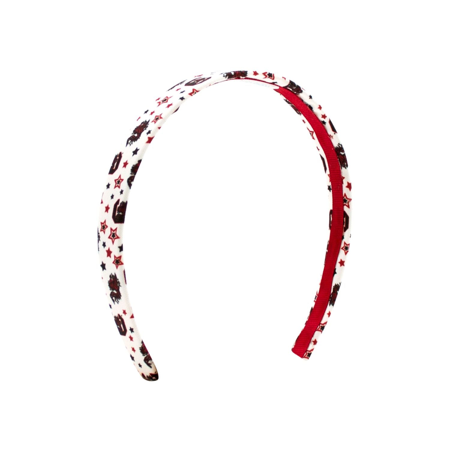 SOUTH CAROLINA GAMECOCKS STAR PRINT WITH C BLOCK HEADBAND