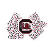SOUTH CAROLINA GAMECOCKS KING CONFETTI WITH C BLOCK BOW