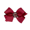 SOUTH CAROLINA GAMECOCKS MEDIUM GARNET WITH C BLOCK BOW
