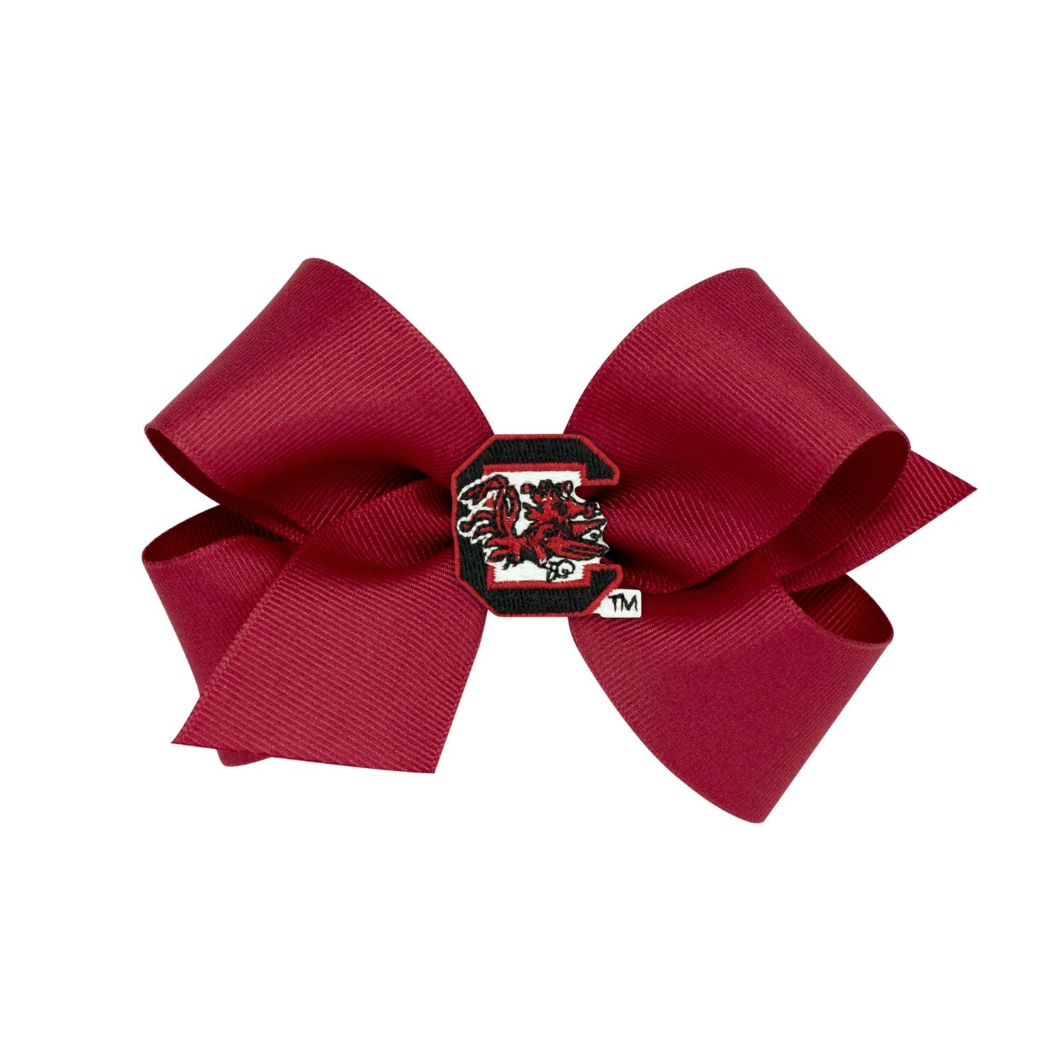 SOUTH CAROLINA GAMECOCKS MEDIUM GARNET WITH C BLOCK BOW