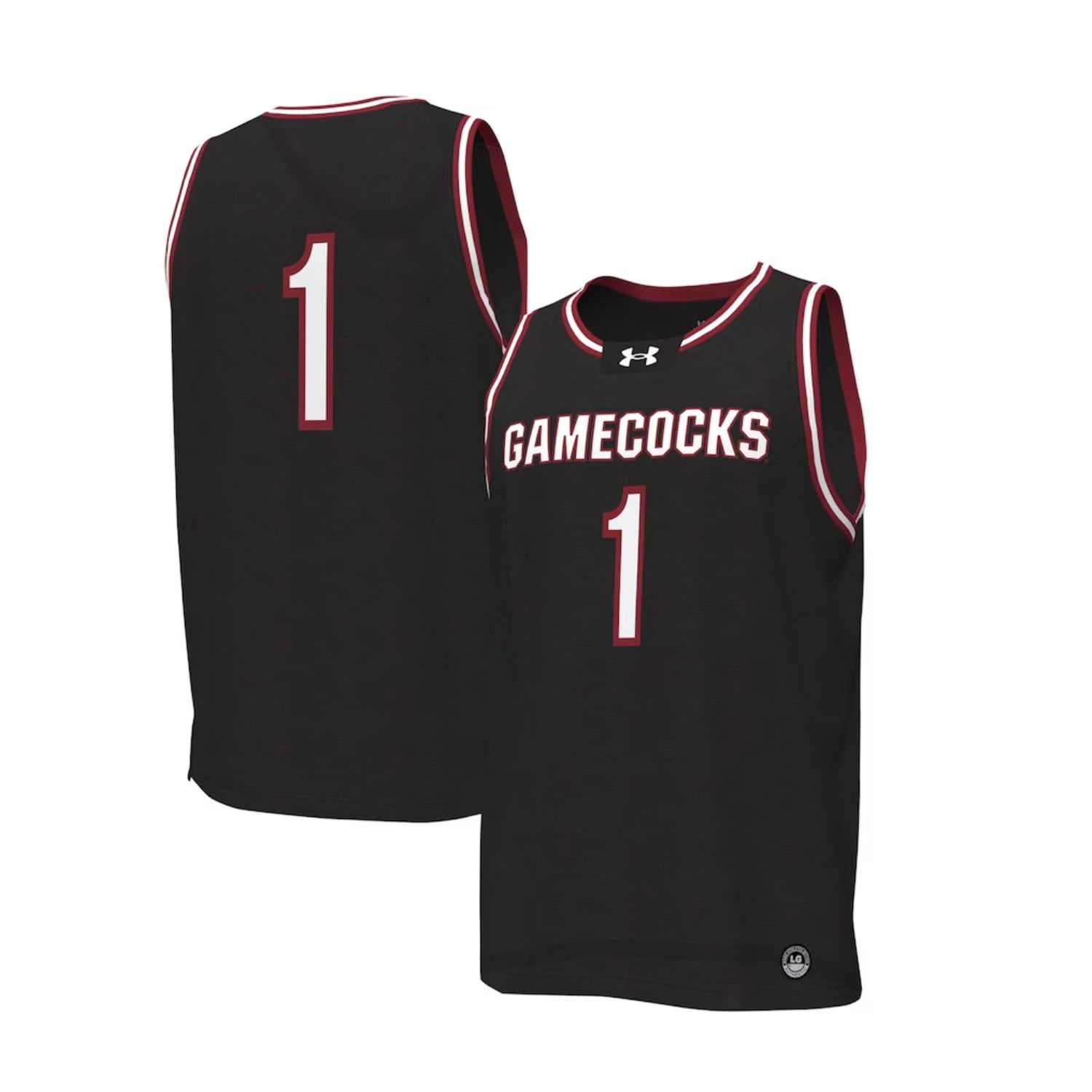 SOUTH CAROLINA GAMECOCKS BLACK REPLICA BASKETBALL JERSEY
