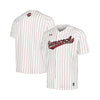 SOUTH CAROLINA GAMECOCKS GARNET AND WHITE STRIPE REPLICA BASEBALL JERSEY