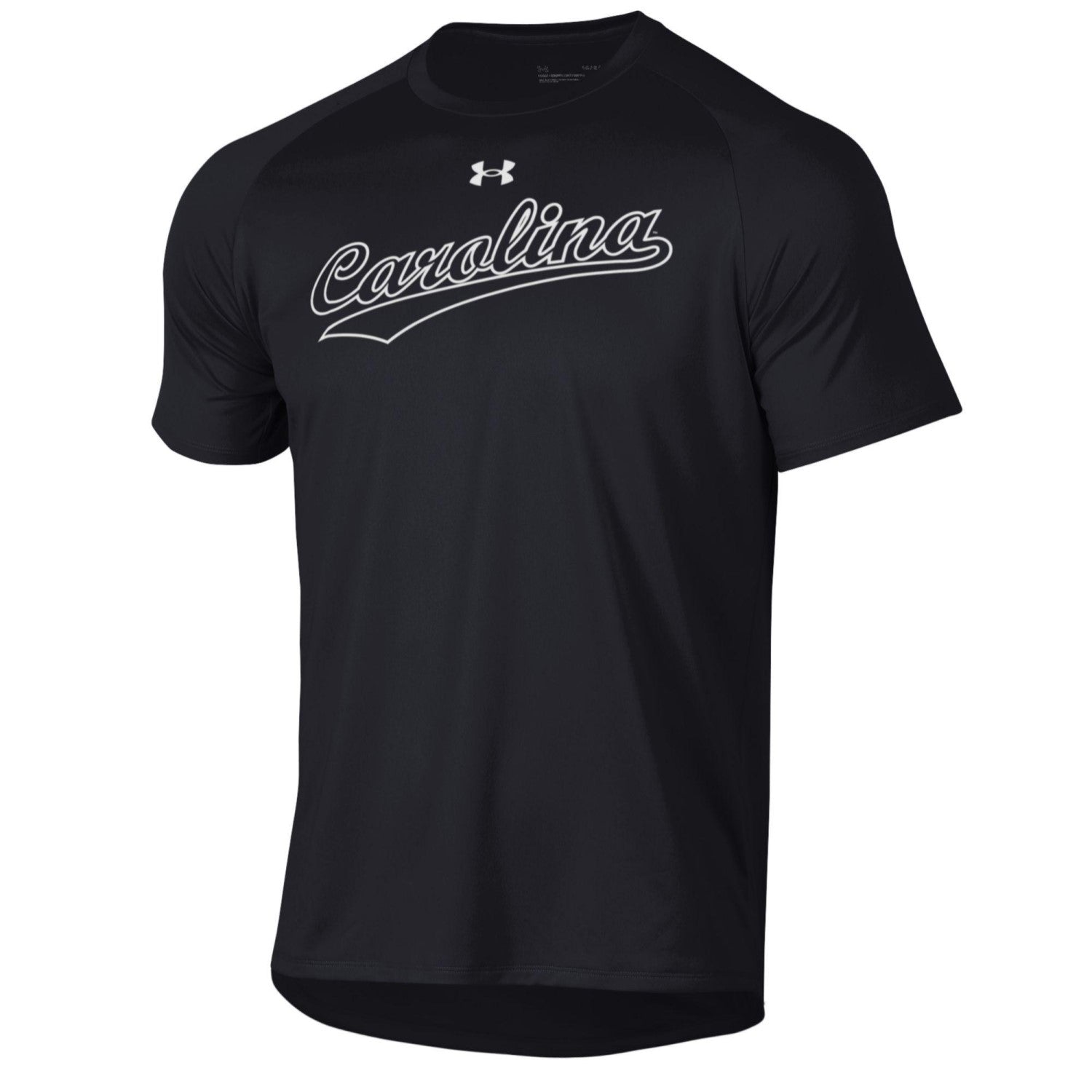 SOUTH CAROLINA GAMEOCCKS BLACK BASEBALL SCRIPT CAROLINA TEE
