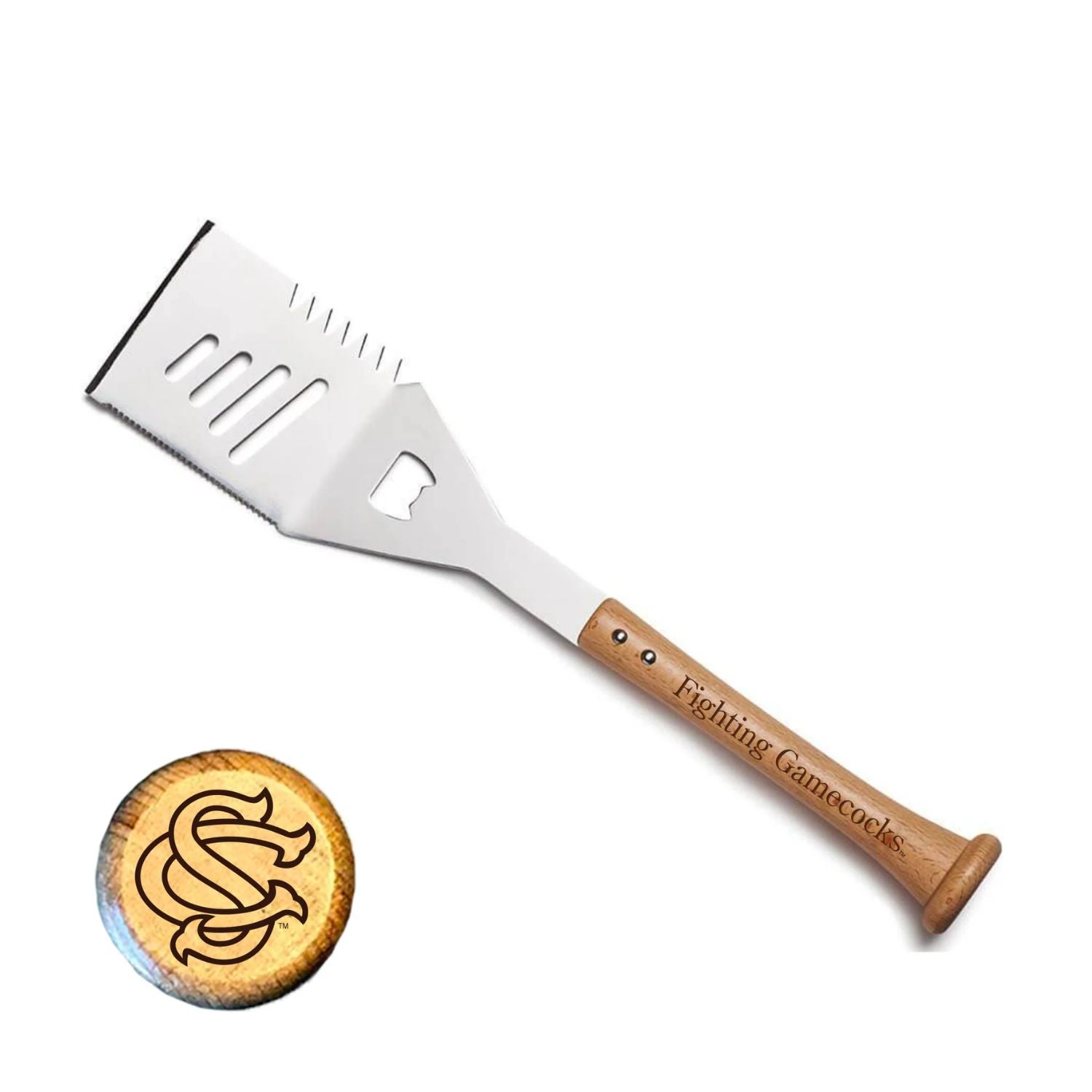 SOUTH CAROLINA GAMECOCKS BASEBALL BAT SPATULA