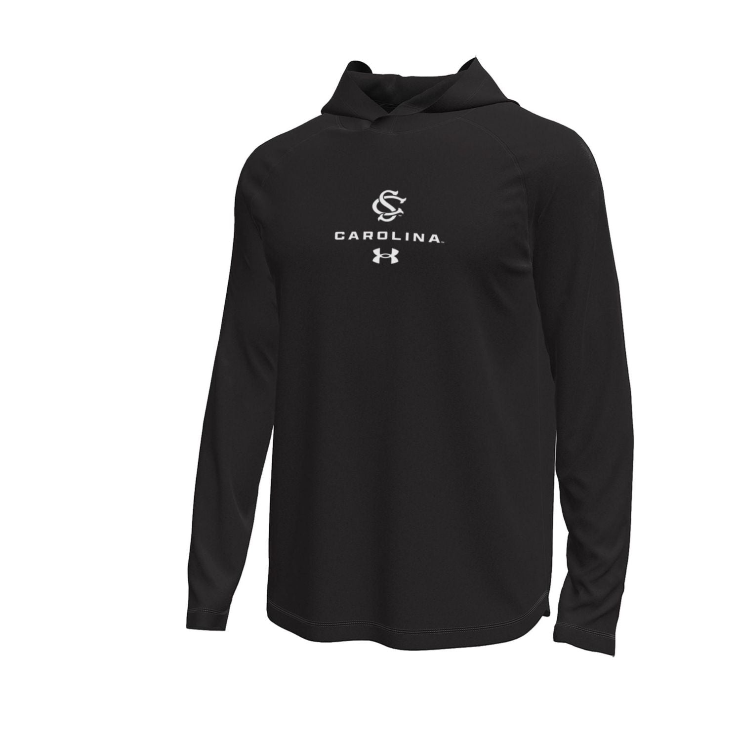 SOUTH CAROLINA GAMECOCKS BLACK SC HOODED TEE