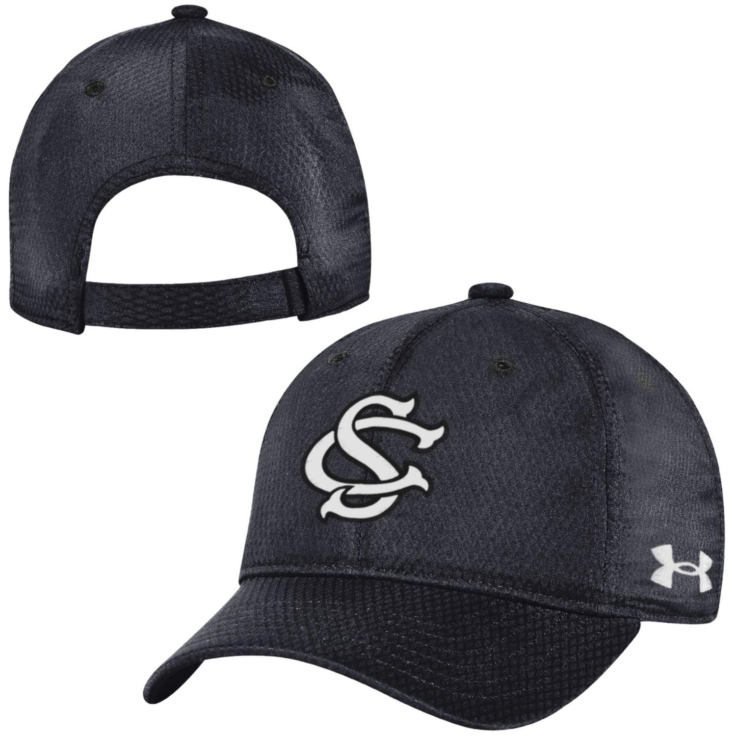 SOUTH CAROLINA GAMECOCKS UA BLACK YOUTH SC BASEBALL HAT