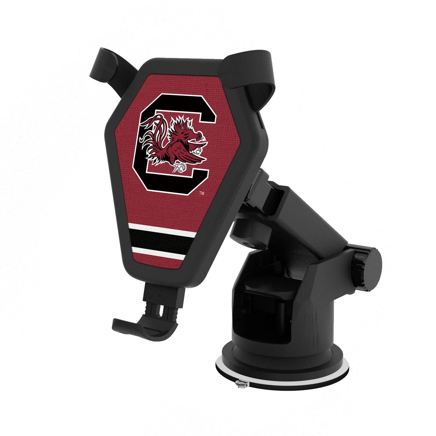 SOUTH CAROLINA GAMECOCKS STRIPE WIRELESS CAR CHARGER