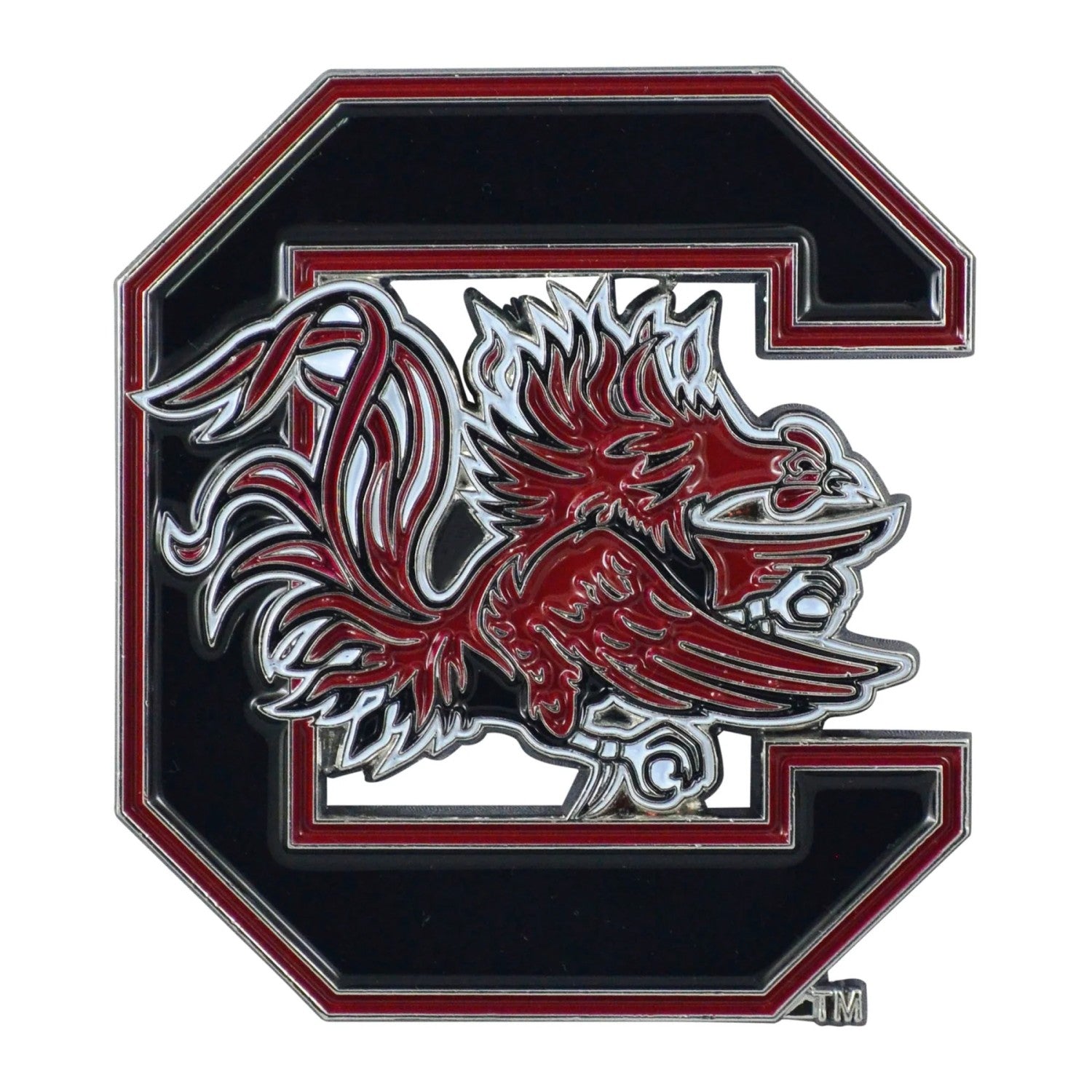SOUTH CAROLINA GAMECOCKS BLOCK C COLOR EMBLEM