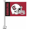 UNIVERSITY OF SOUTH CAROLINA HELMET 11X16 CAR FLAG