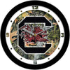 South Carolina Gamecock Block Camo Wall Clock