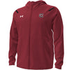 SOUTH CAROLINA GAMECOCKS GARNET UNSTOPPABLE FLEECE SIDELINE JACKET
