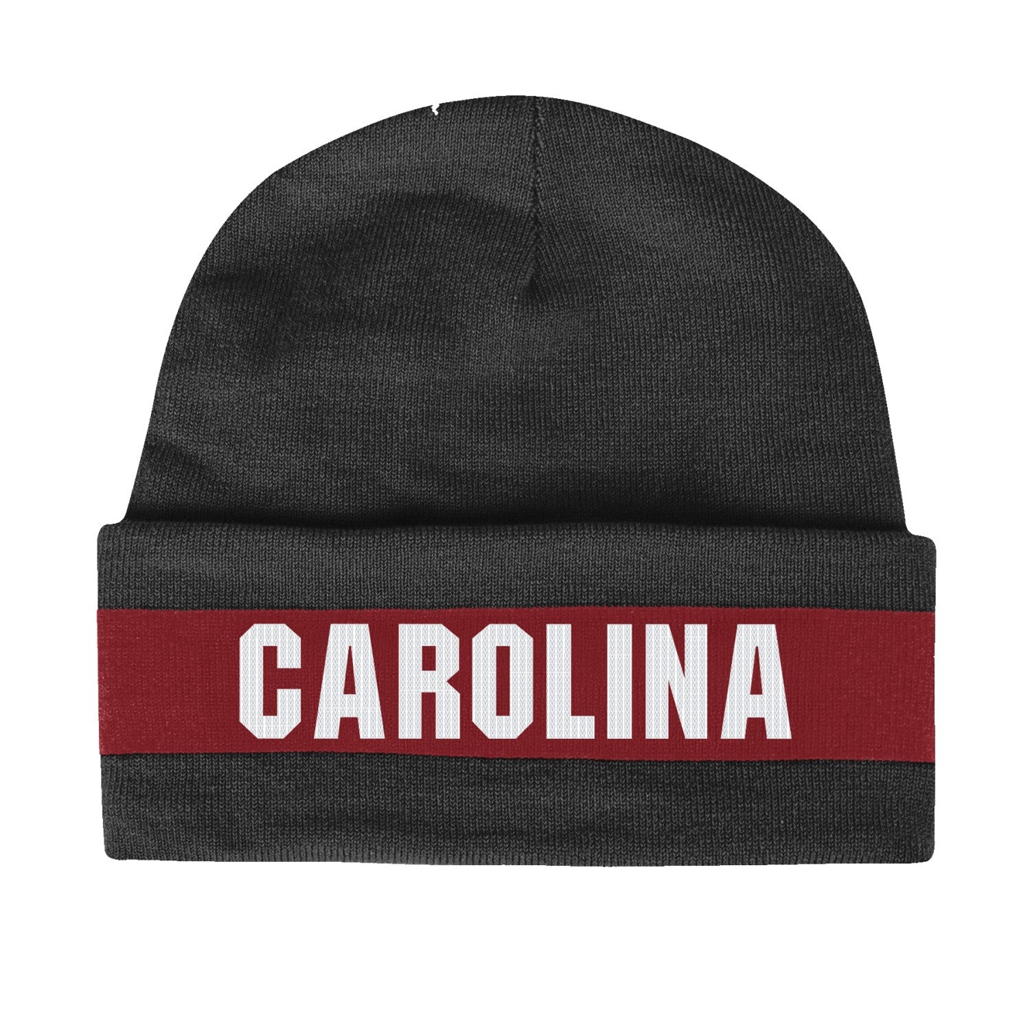 SOUTH CAROLINA GAMECOCKS BLACK CUFF SIDELINE BEANIE Gamecock Traditions
