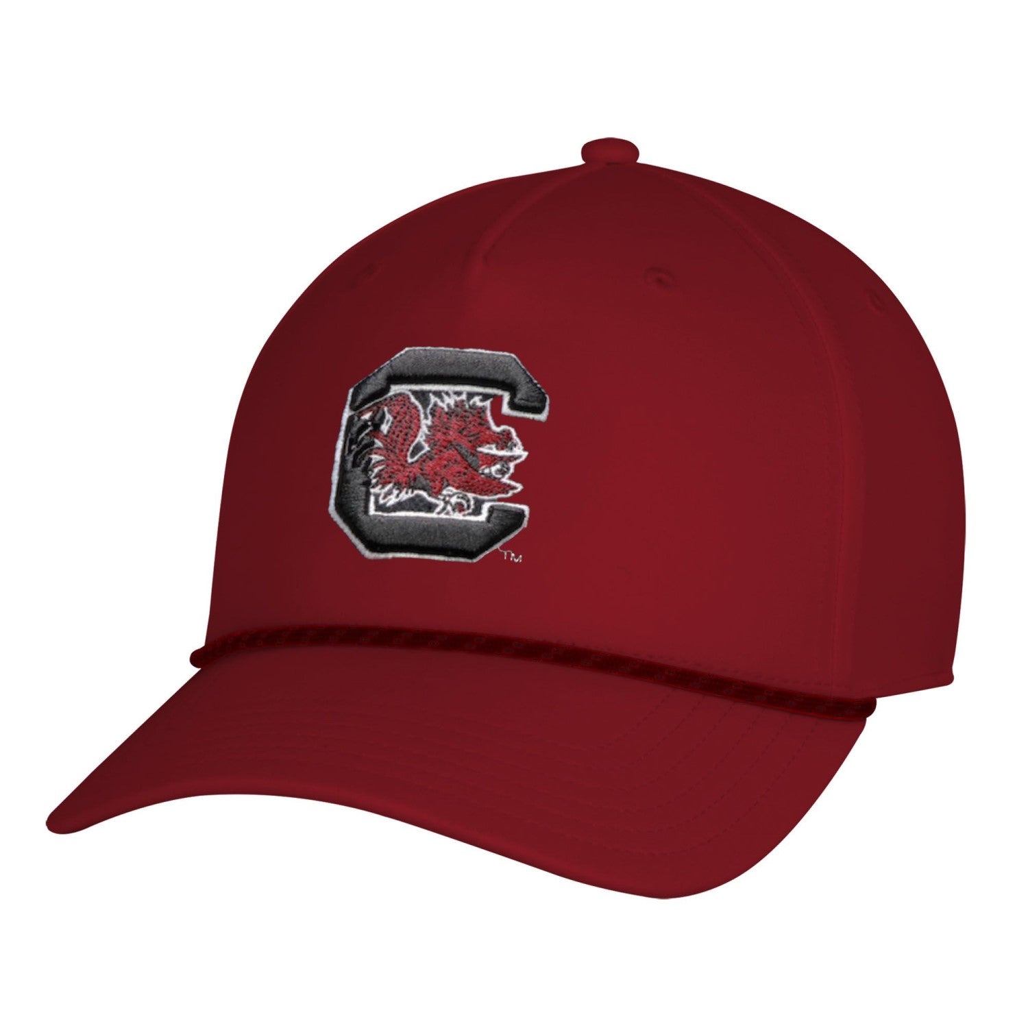 SOUTH CAROLINA GAMECOCKS GARNET SIDELINE ROPE HAT