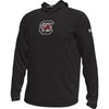 SOUTH CAROLINA GAMECOCKS BLACK SIDELINE HOODED LONG SLEEVE TEE