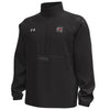 SOUTH CAROLINA GAMECOCKS UA BLACK ANORAK STORM TECH HALF-ZIP JACKET
