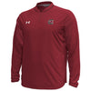 SOUTH CAROLINA GAMECOCKS UA GARNET BLOCK C LONGSLEEVE 1/4 ZIP JACKET