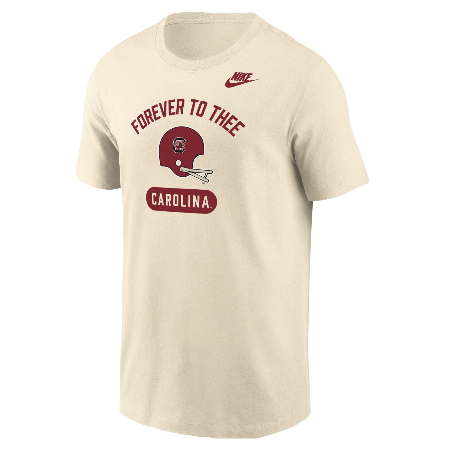 SOUTH CAROLINA GAMECOCKS SAIL HELMET FOREVER TO THEE HELMET NIKE CORE TEE