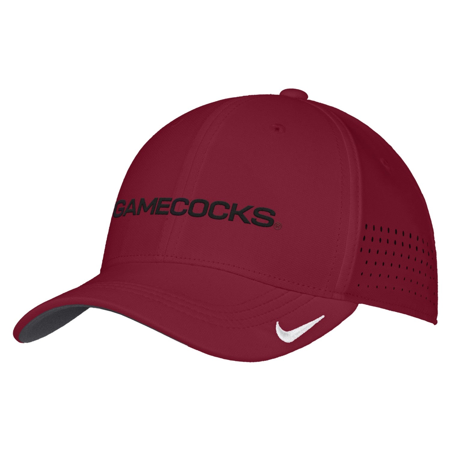 SOUTH CAROLINA GAMECOCKS GARNET GAMECOCKS NIKE AEROBILL SWOOSHFLEX HAT