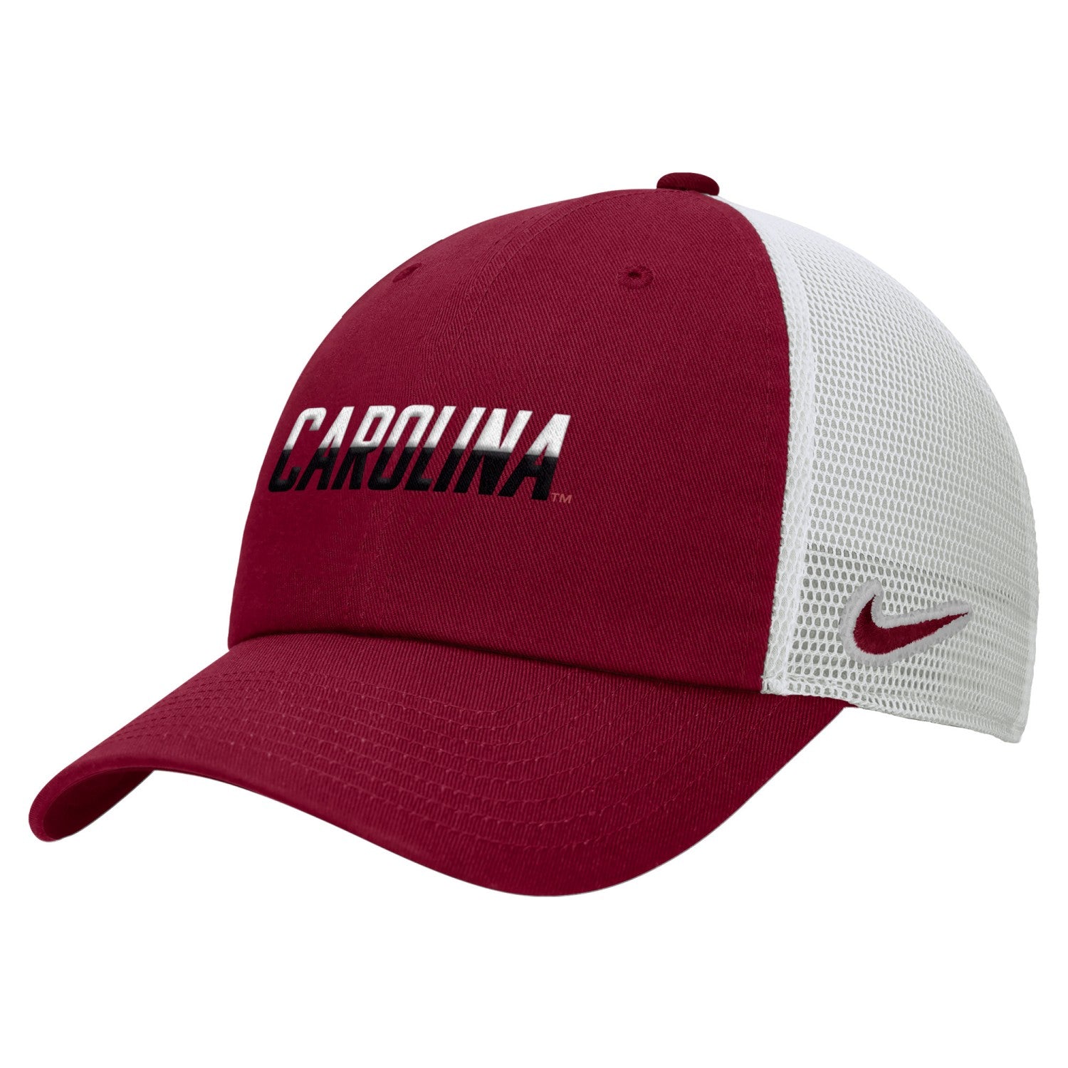 SOUTH CAROLINA GAMECOCKS GARNET NIKE UNSTRUCTURED MESHBACK YOUTH HAT