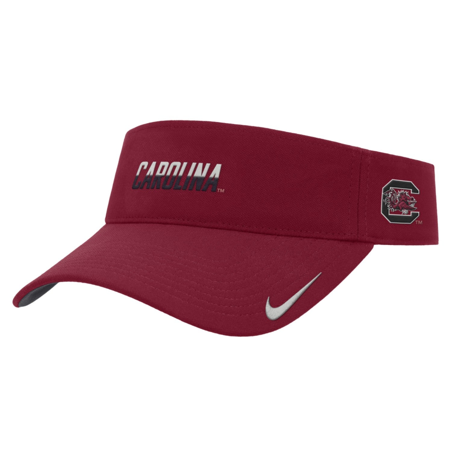 SOUTH CAROLINA GAMECOCKS GARNET CAROLINA NIKE ACE VISOR