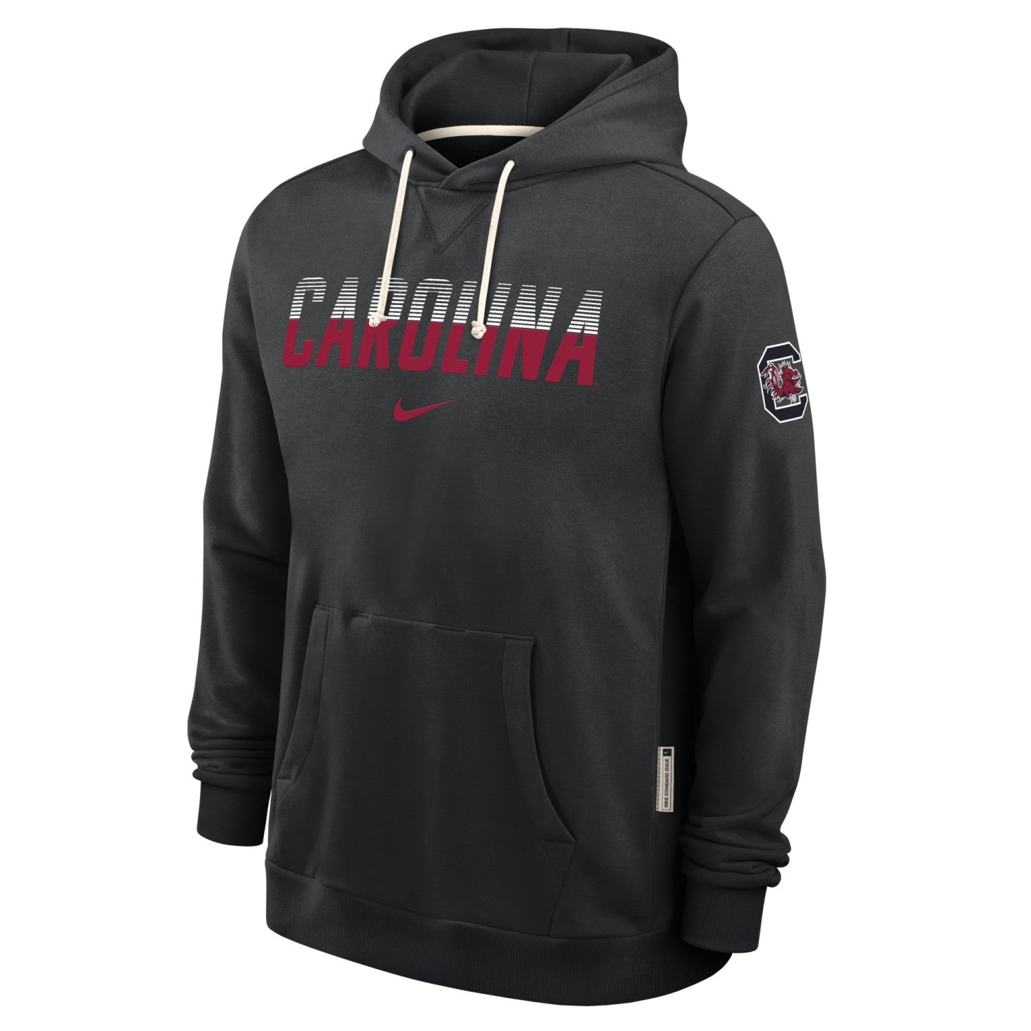 SOUTH CAROLINA GAMECOCKS BLACK CAROLINA NIKE DRI-FIT SI HOODIE