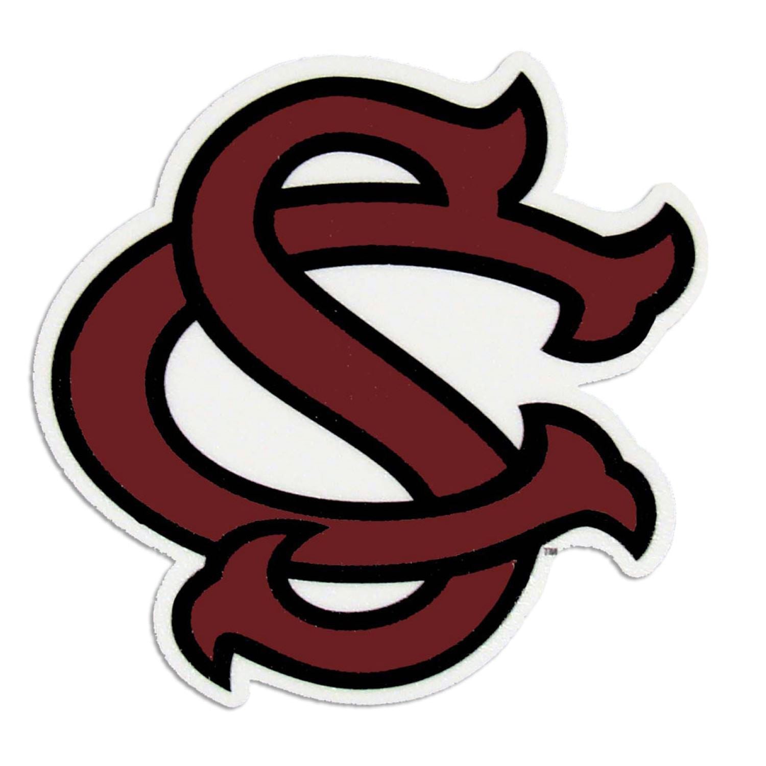 South Carolina Gamecock 6&quot; SC Decal