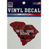 UNIVERSITY OF SOUTH CAROLINA GAMECOCKS 3&quot;WELCOME HOME STATE DECAL