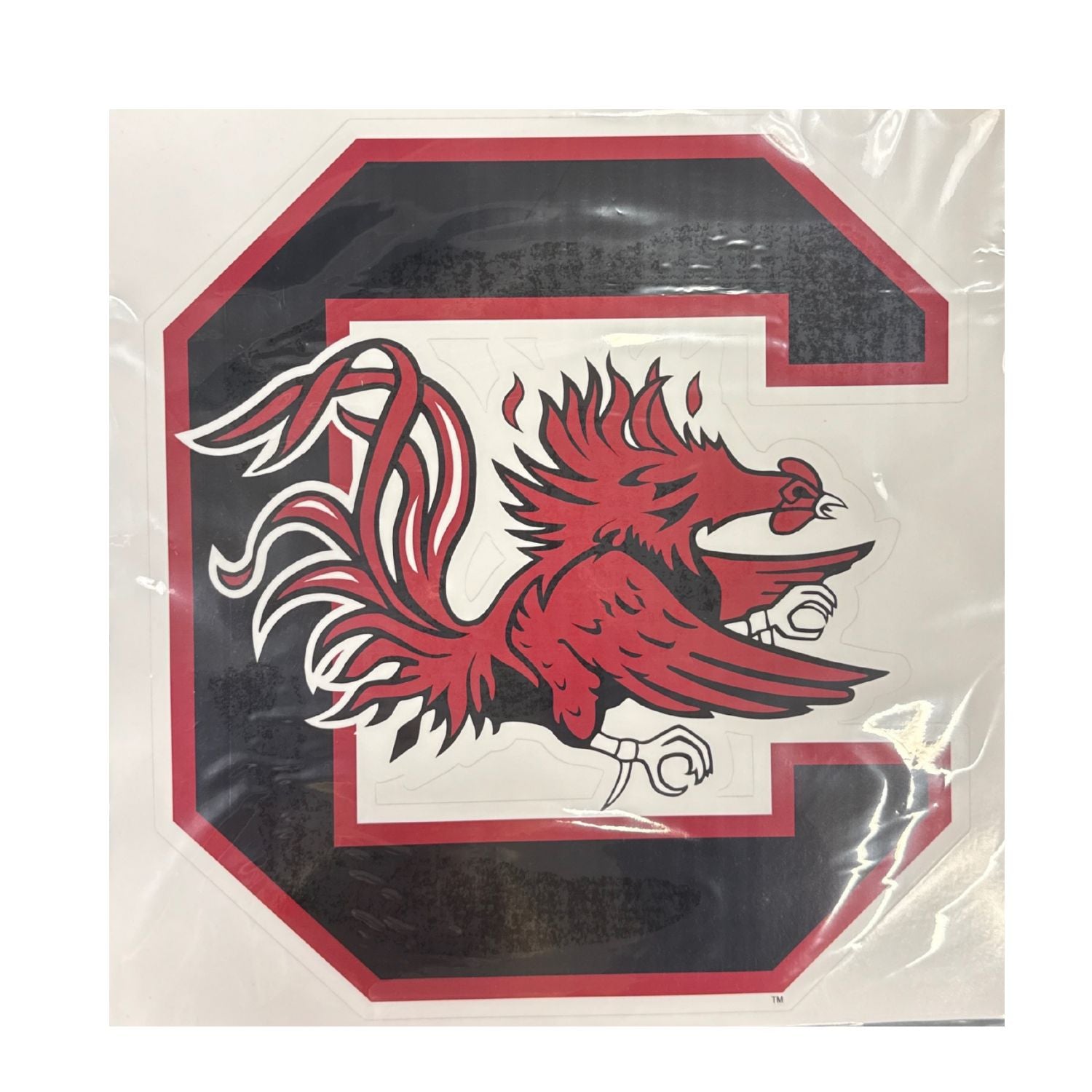 SOUTH CAROLINA GAMECOCKS 12" C BLOCK DECAL