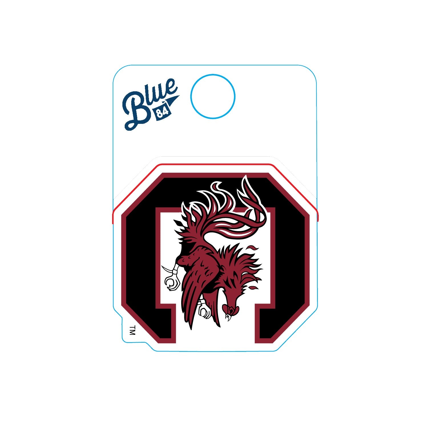 SOUTH CAROLINA GAMECOCKS JUNIOR BLOKC C DECAL