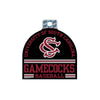 CAROLINA GAMECOCKS BASEBALL DECAL