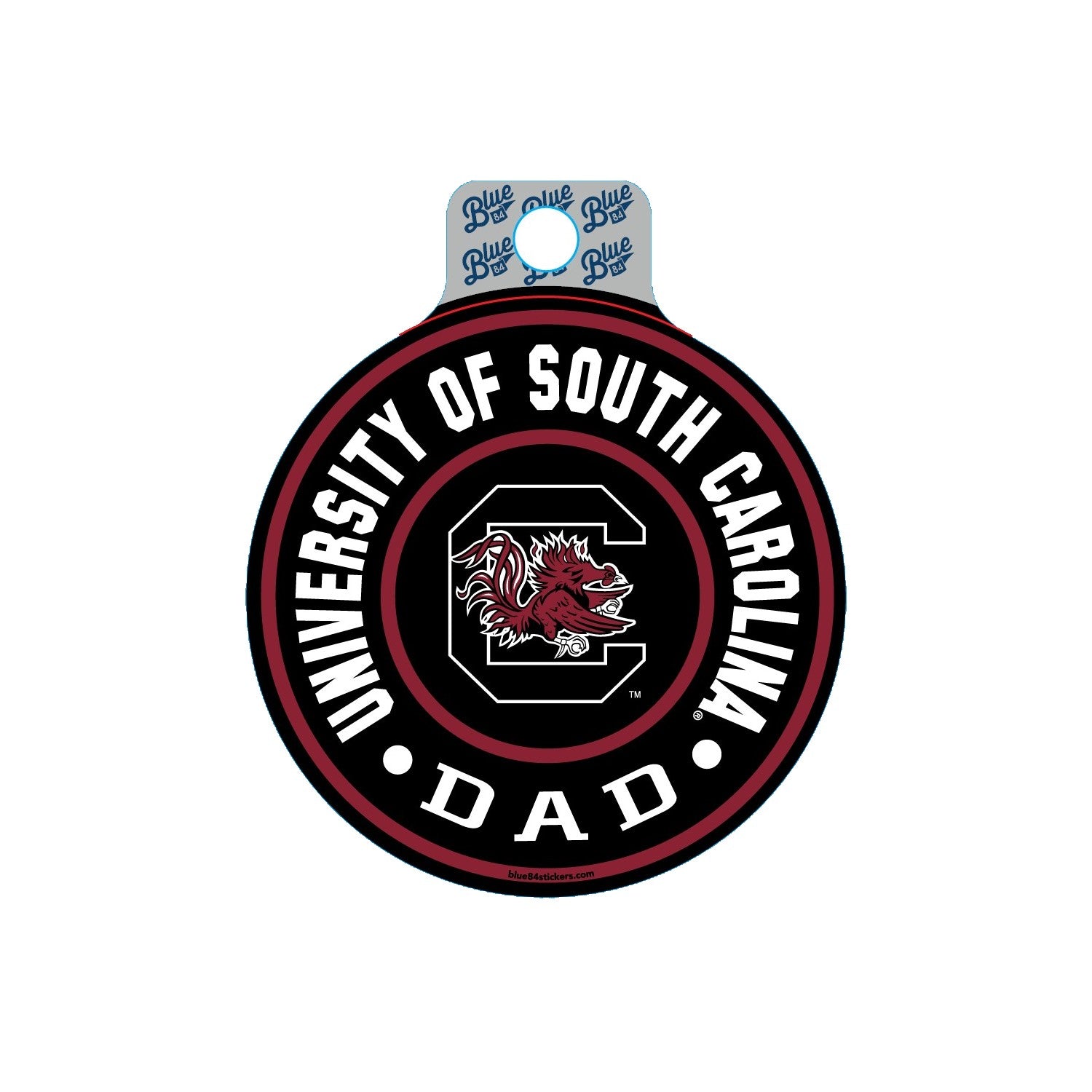 UNIVERSITY OF SOUTH CAROLINA DAD CIRCLE DECAL