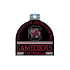 UNIVERSITY OF SOUTH CAROLINA GAMECOCKS FOOTBALL DECAL