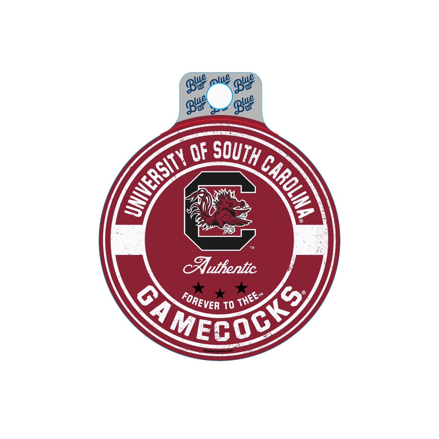 UNIVERSITY OF SOUTH CAROLINA AUTHENTIC FOREVER TO THEE DECAL